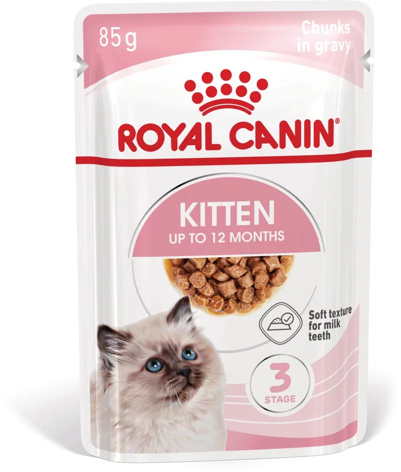 Nourriture Humide Pour Chats Kitten Jelly 85g de Royal Canin – photo produit
