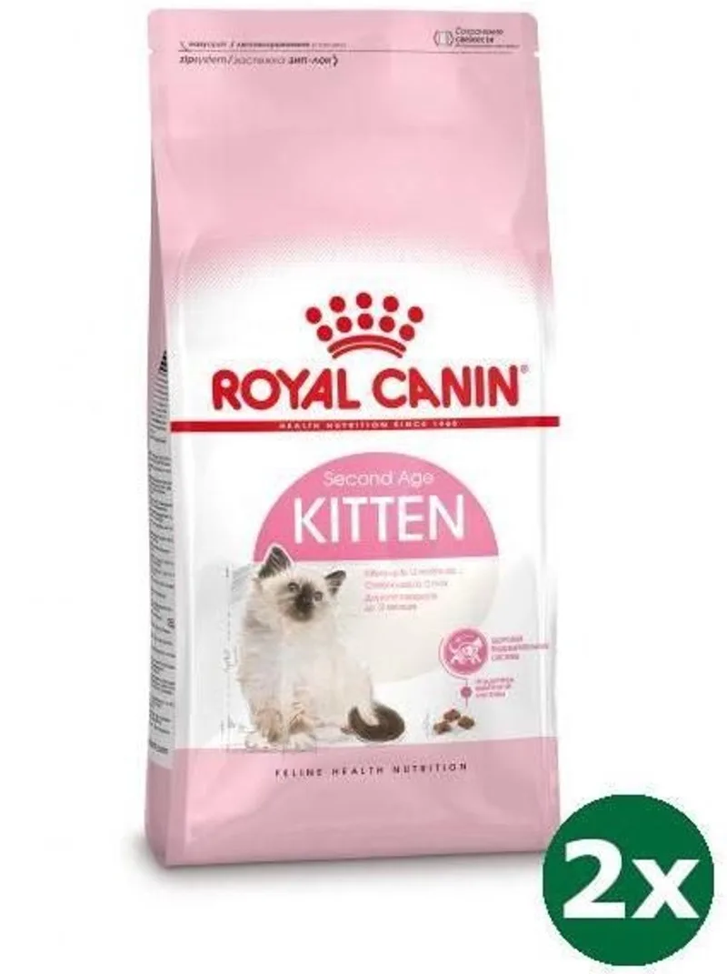 kitten kattenvoer 2x 4 kg van Royal Canin – productfoto