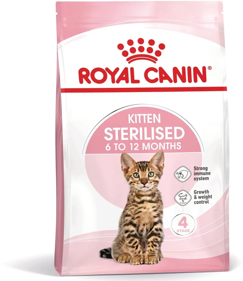 Kitten Sterilised - Kattenvoer - 4 x 3,5kg - Gesteriliseerde kittens by Royal Canin – product photo
