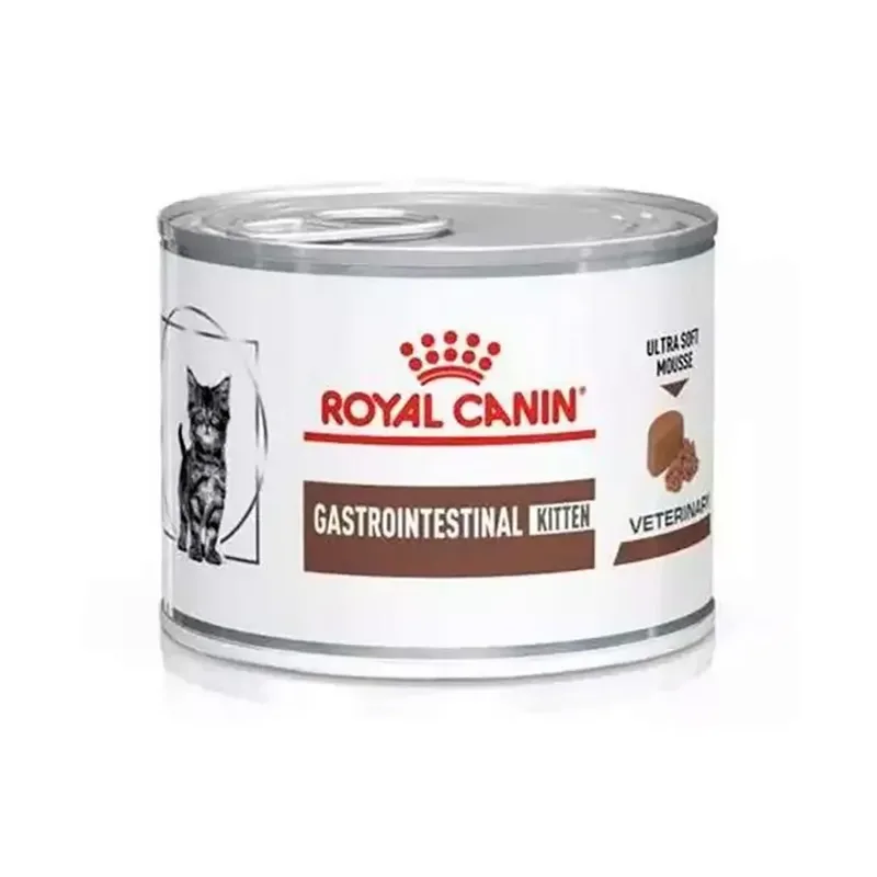 Aliment Vétérinaire Pour Chaton Pour Les Soins Gastro-intestinaux 195g 12 Unités de Royal Canin – photo produit