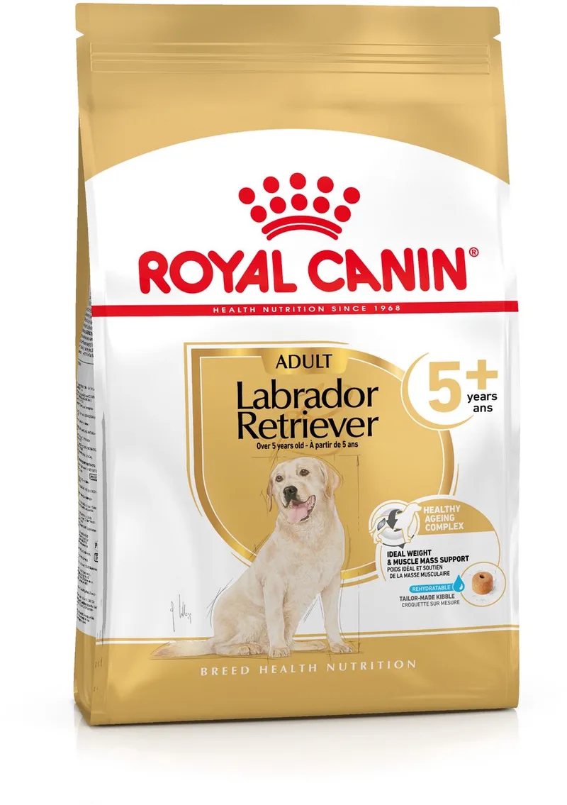 Labrador Retriever 5+ - Hondenvoer - 12kg - Oudere Labrador von Royal Canin – Produktfoto