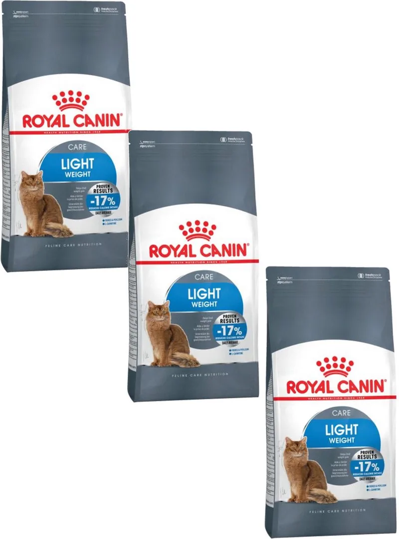 Light Weight Care - Kattenvoer - 3 x 3 kg by Royal Canin – product photo