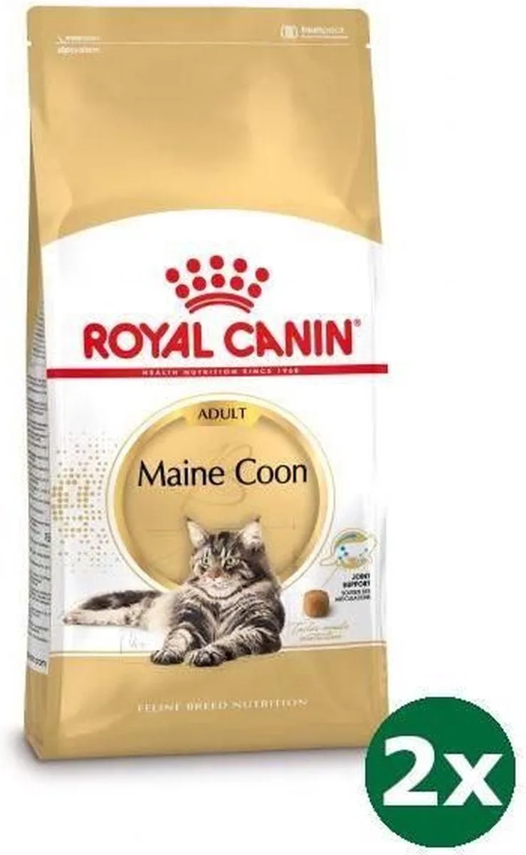 maine coon kattenvoer 2x 4 kg van Royal Canin – productfoto