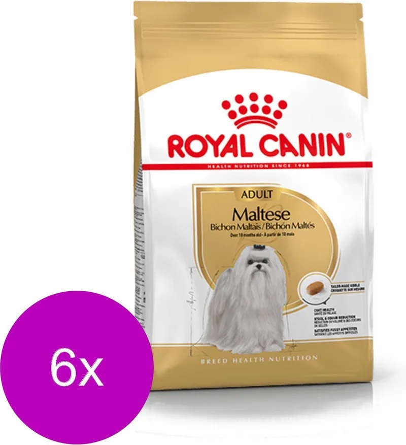 Maltese Adult - Hondenvoer - 6 x 1.5 kg von Royal Canin – Produktfoto