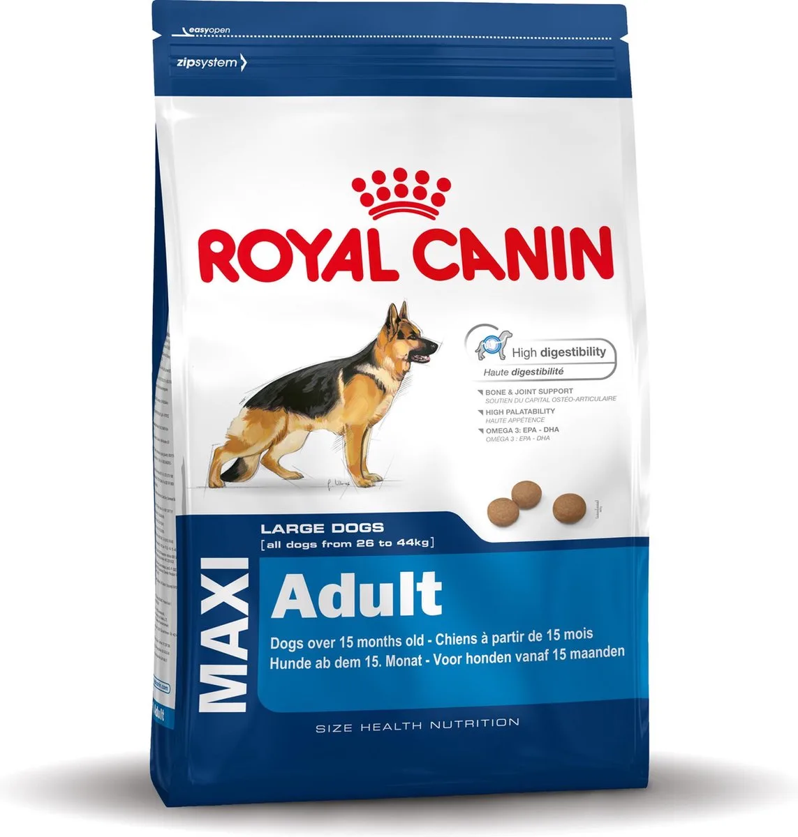 Maxi Adult 10 KG by Royal Canin – product photo