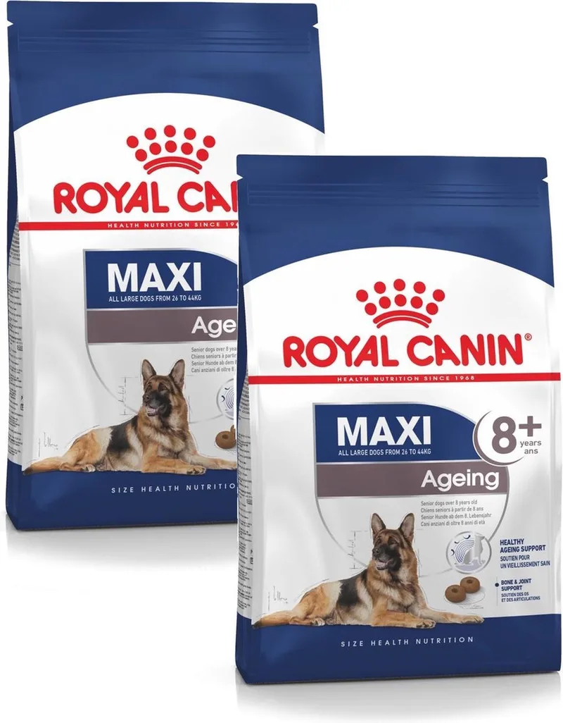 Maxi Ageing 8+ - Hondenvoer - 2 x 3 kg de Royal Canin – photo produit