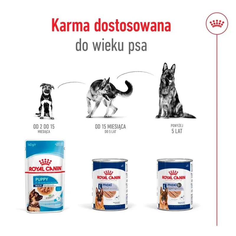 Nourriture Humide Pour Chiens Maxi Ageing de Royal Canin – photo produit 5 sur 5
