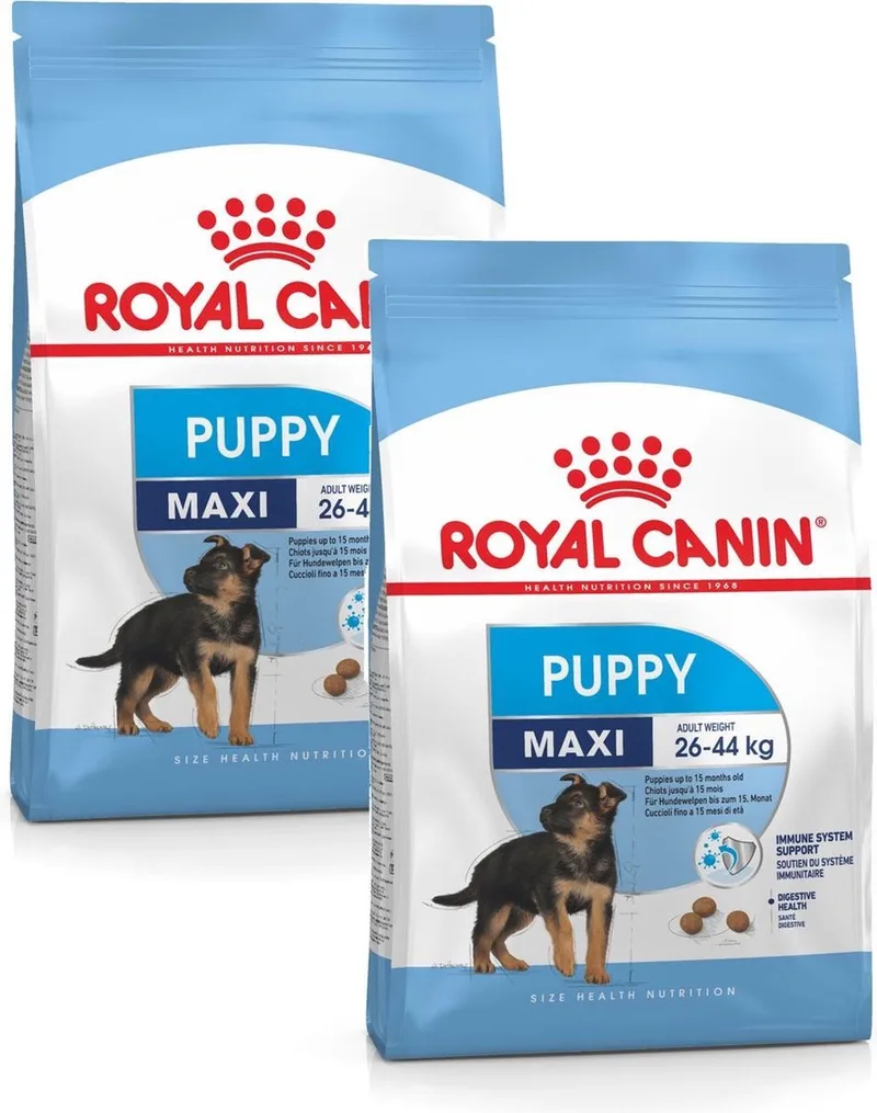 Maxi - Puppy-Hondenvoer - 2 x 4 kg von Royal Canin – Produktfoto