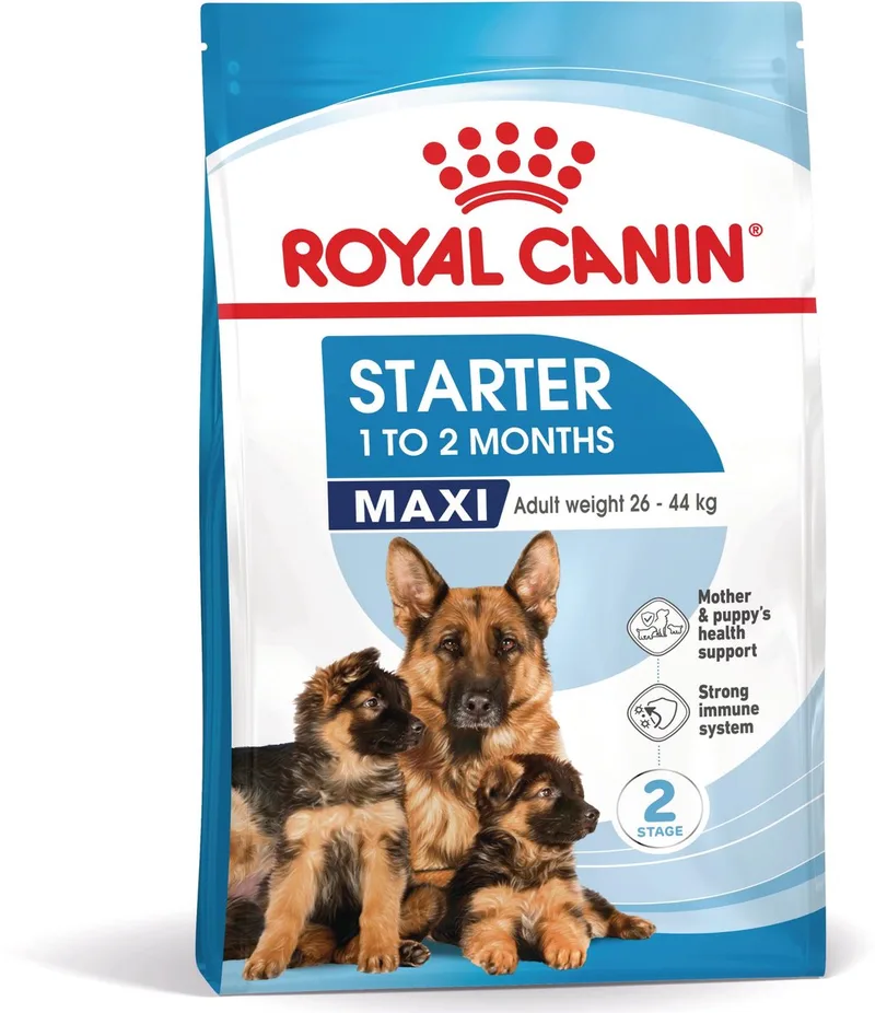 Maxi Starter Mother & Babydog - 15 kg - Puppy-Hondenvoer von Royal Canin – Produktfoto