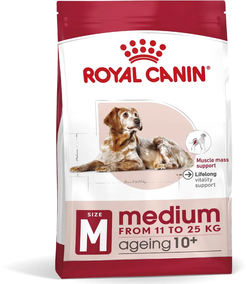 Medium Ageing 10+ - Hondenvoer - 15kg - Senior middelgroot ras by Royal Canin – product photo
