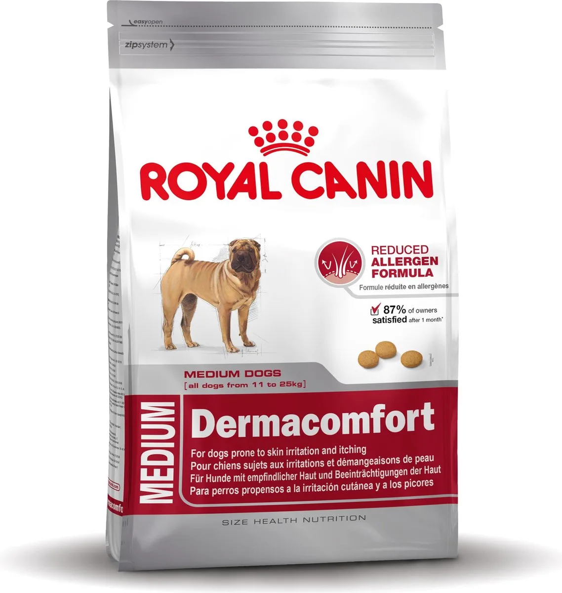 Medium Dermacomfort 10 KG by Royal Canin – product photo