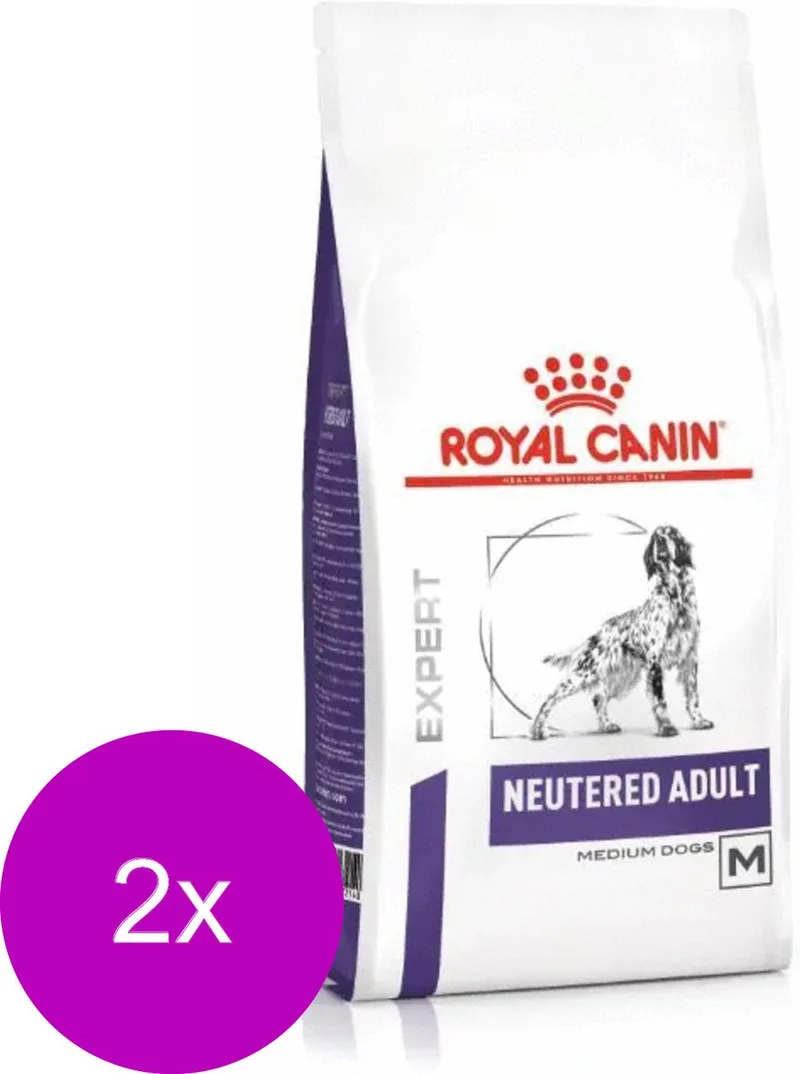 Medium Dog Neutered Adult - Hondenvoer - 2 x 3.5 kg by Royal Canin – product photo