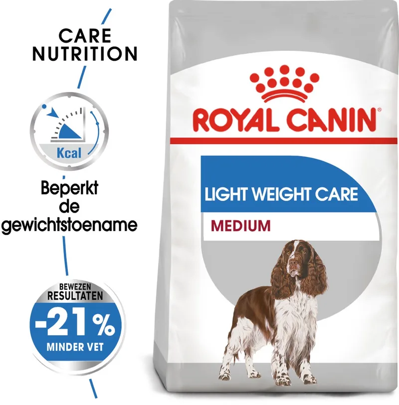 Medium Light Weight Care - Hondenvoer - 12kg - Optimaal gewicht de Royal Canin – photo produit