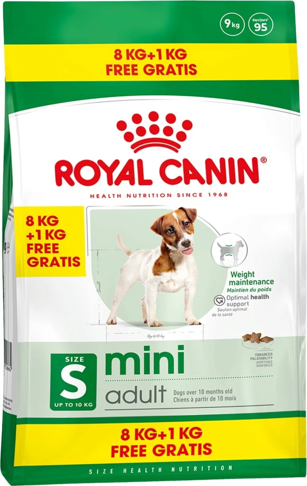 Mini Adult - 8+1 kg från Royal Canin – produktbild