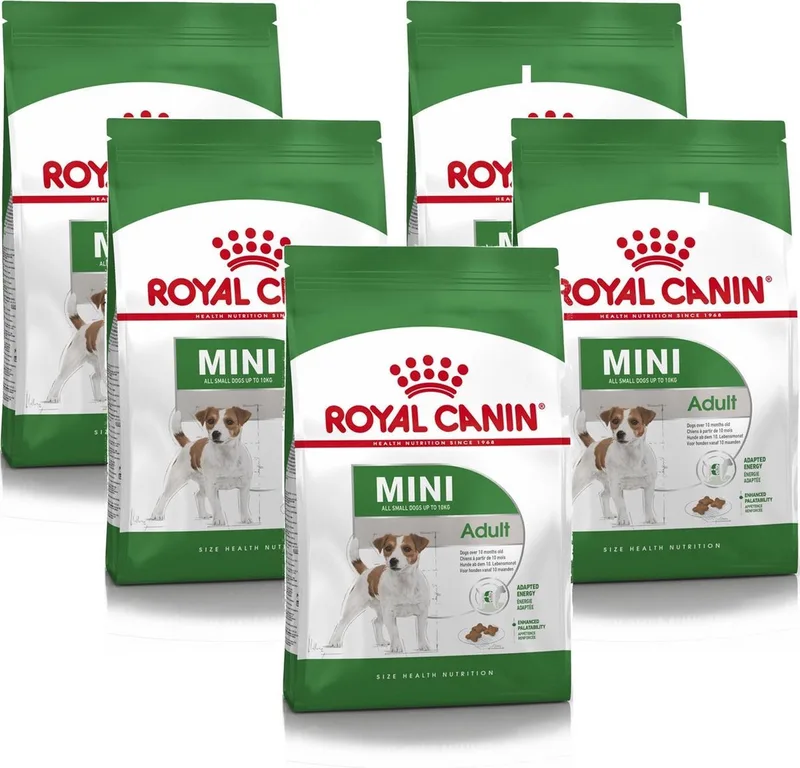 Mini Adult - Hondenvoer - 5 x 800 g by Royal Canin – product photo
