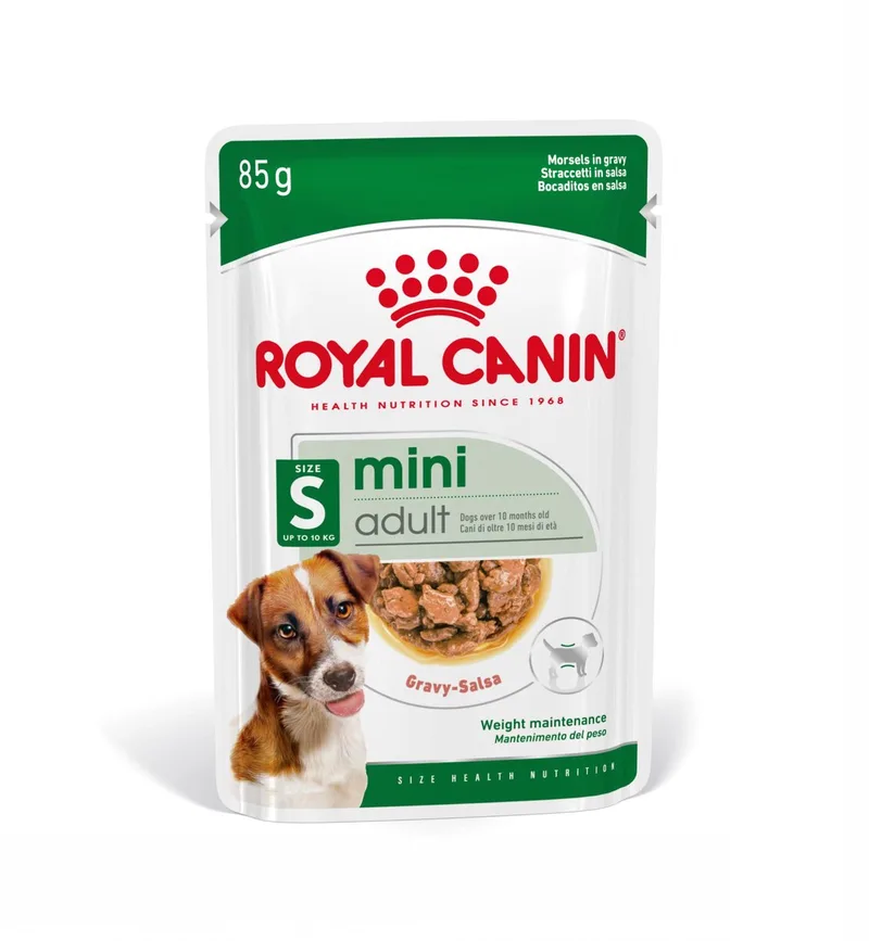 Mini Adult in Gravy - Hondenvoer - 12x85g - Volwassen klein ras de Royal Canin – photo produit 1 sur 2