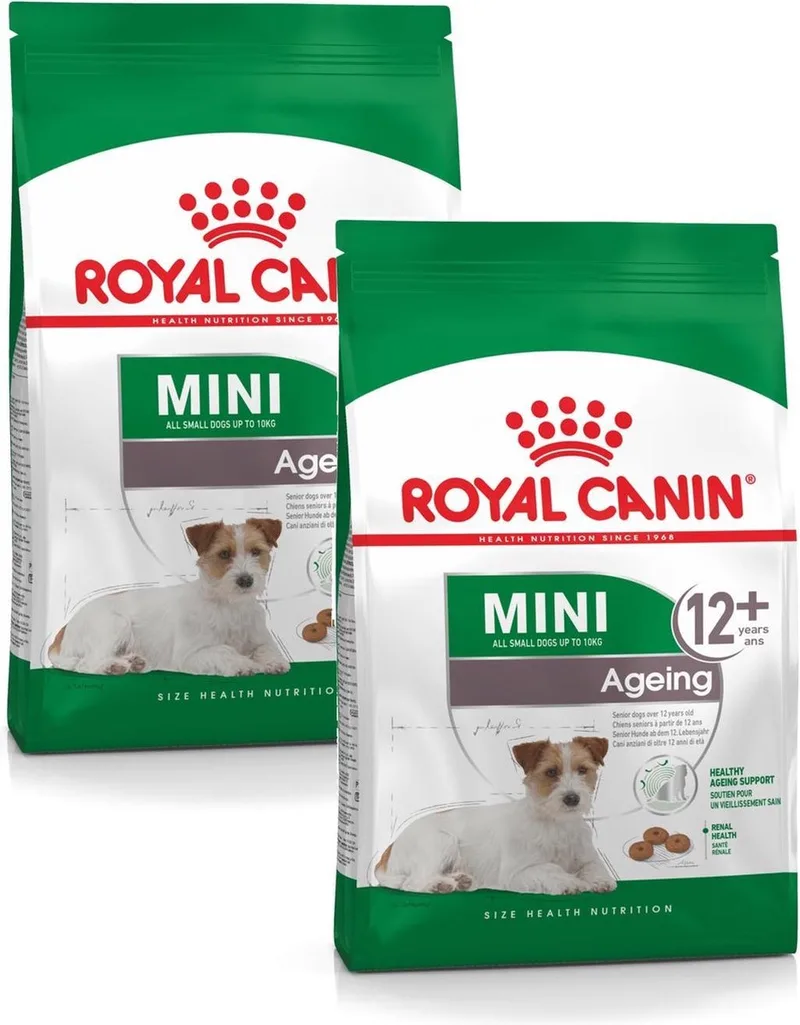 Mini Ageing 12+ - Hondenvoer - 2x3,5kg - Senior hond klein ras by Royal Canin – product photo