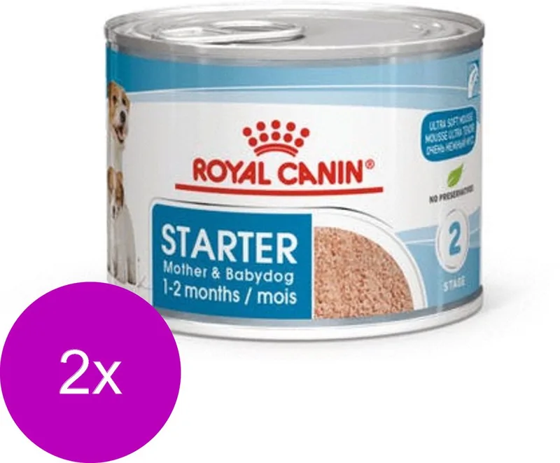Mini Starter Mother & Babydog - Puppy-Hondenvoer - 2 x 4 kg de Royal Canin – photo produit