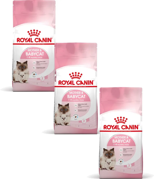 Mother & Babycat - Kitten-Kattenvoer - 3 x 2 kg