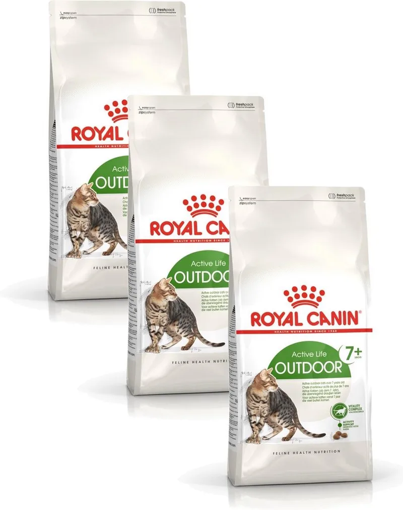 Outdoor 7+ - Kattenvoer - 3 x 2 kg by Royal Canin – product photo