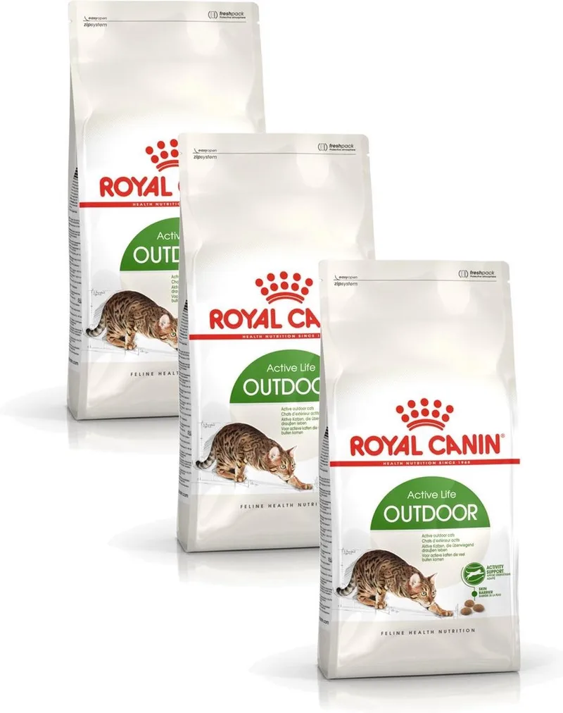 Outdoor - Kattenvoer - 3 x 2 kg von Royal Canin – Produktfoto