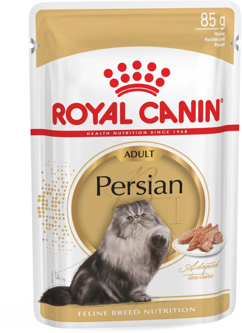 Persian Adult Pouch - 12 x 85 g - Kattenvoer von Royal Canin – Produktfoto