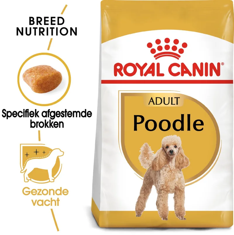 Poodle Adult - Hondenvoer - 3x1,5kg - Volwassen Poedel de Royal Canin – photo produit