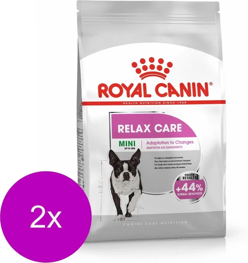 Relax Care Mini - Hondenvoer - 2 x 3 kg by Royal Canin – product photo