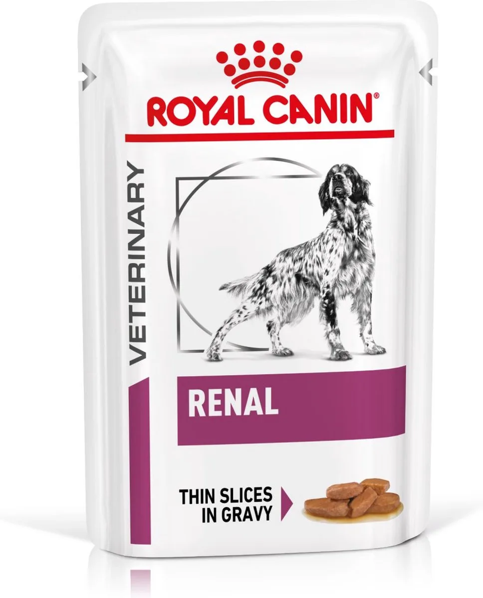 Renal Hond Maaltijdzakjes 12 x 100 g by Royal Canin – product photo