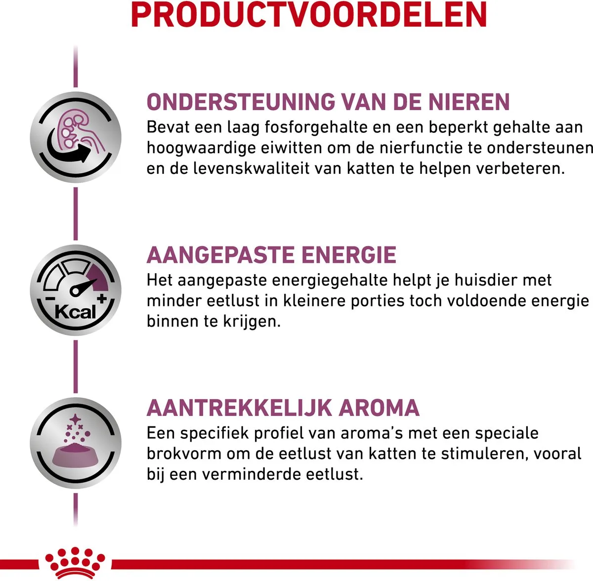 Renal kat Combi bundel - 4 kg + 12 x 85 gr Kip zakjes van Royal Canin – productfoto