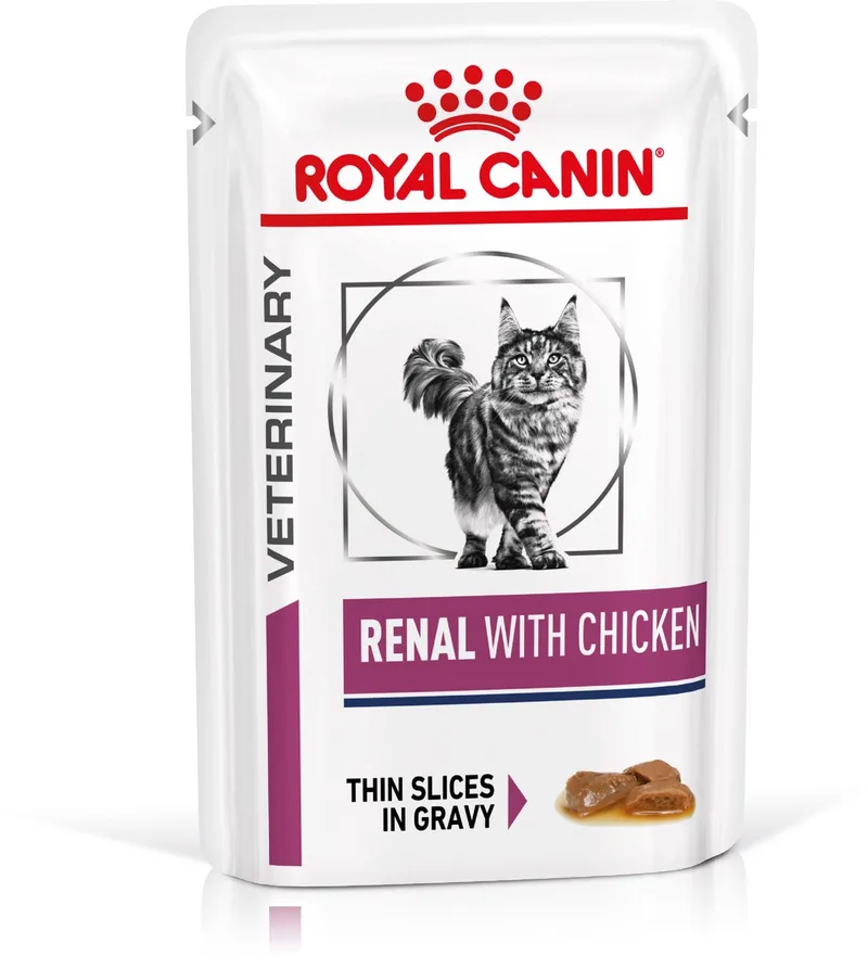 Renal Kip - 12 x 85 g - Kattenvoer de Royal Canin – photo produit