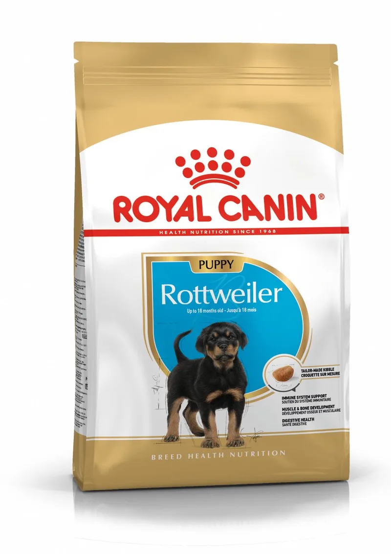 Rottweiler - 12 kg - Puppy-Hondenvoer von Royal Canin – Produktfoto