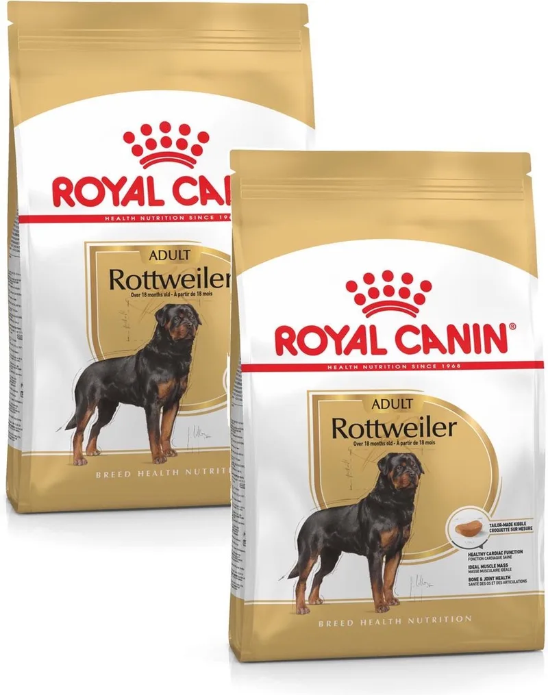 Rottweiler Adult - Hondenvoer - 2 x 12 kg de Royal Canin – photo produit