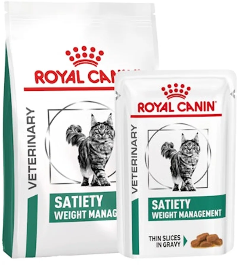 Satiety kat Combi Bundel - 3,5 kg + 12 x 85 g maaltijdzakjes de Royal Canin – photo produit