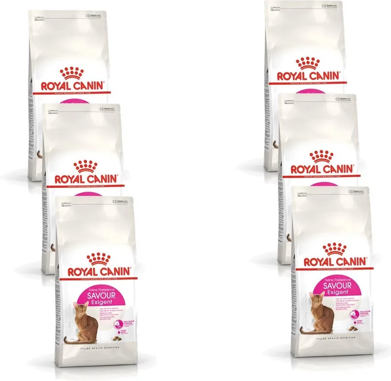 Savour Exigent - Kattenvoer - 6 x 400 g by Royal Canin – product photo