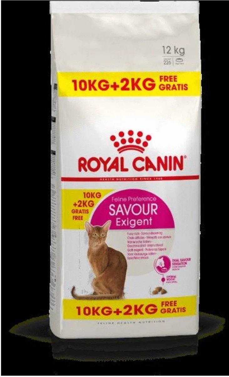 Savour Exigent Sensation 35/30 - Kattenvoer - 10+2 kg Bonusbag by Royal Canin – product photo