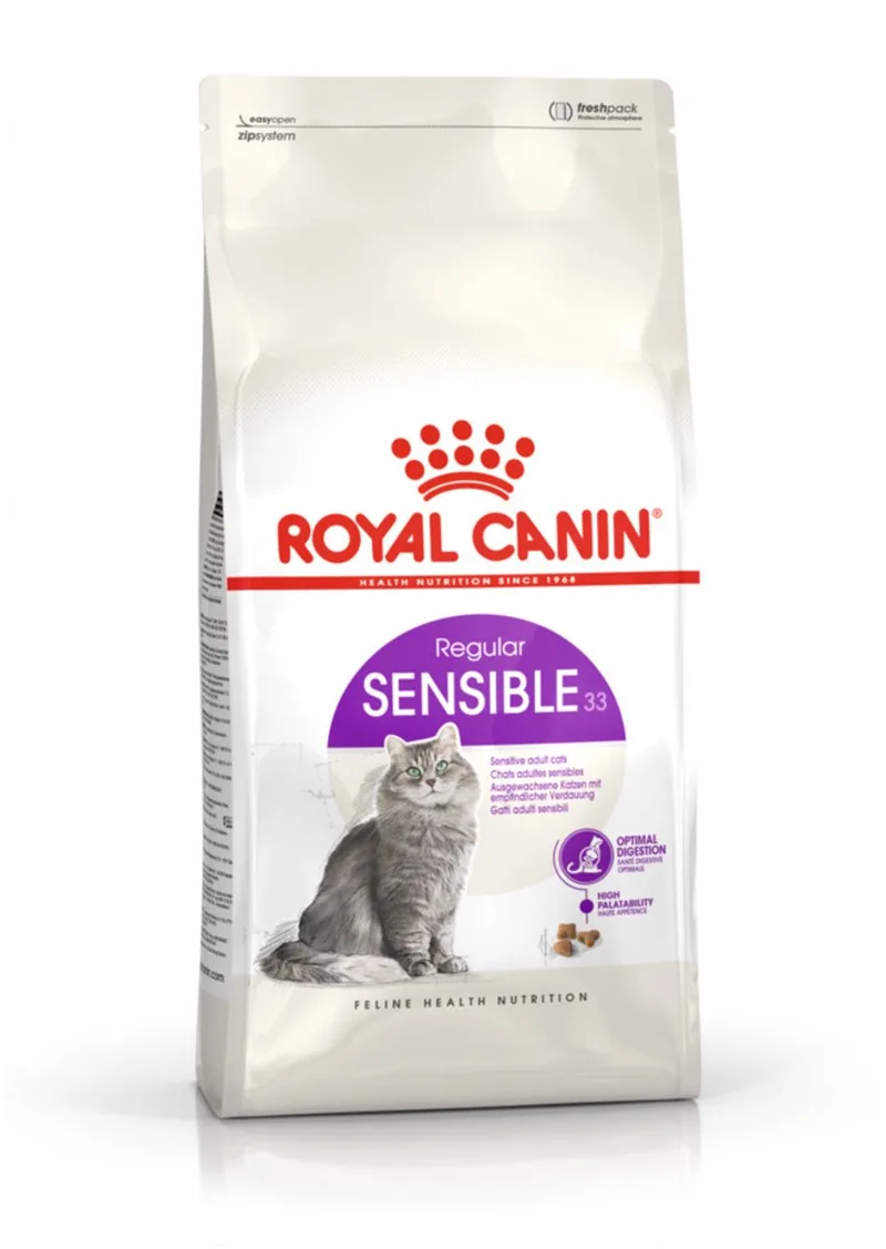 Sensible 33 - Kattenvoer - 10kg - Ondersteuning spijsvertering von Royal Canin – Produktfoto