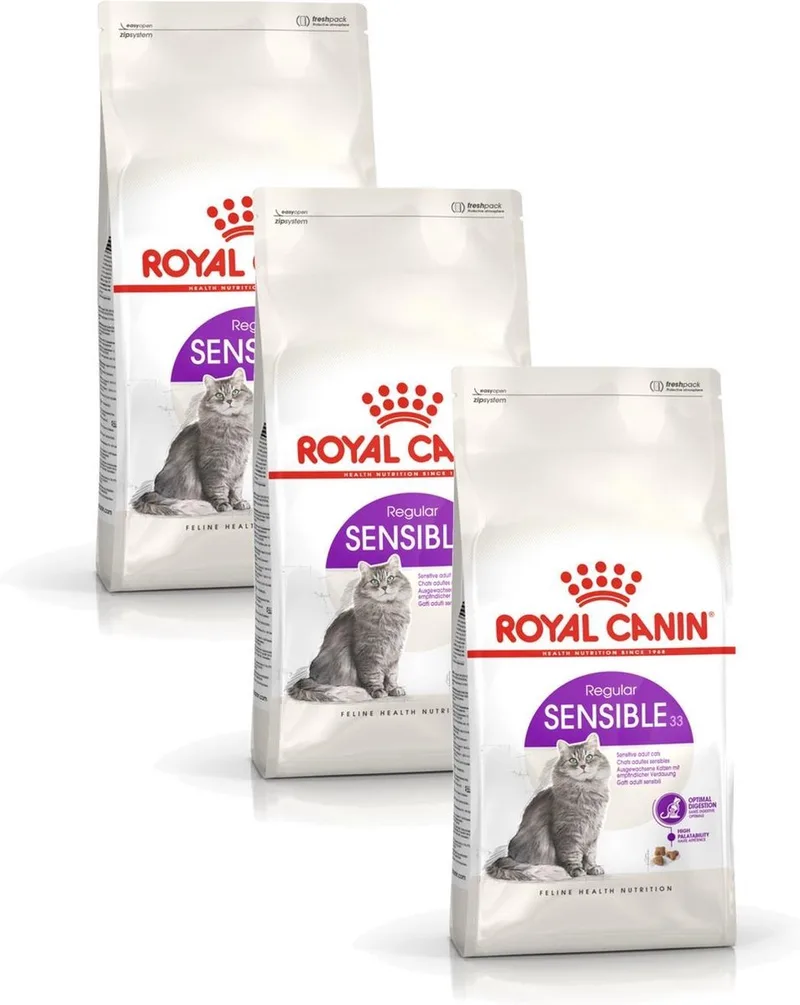 Sensible 33 - Kattenvoer - 3 x 2 kg by Royal Canin – product photo