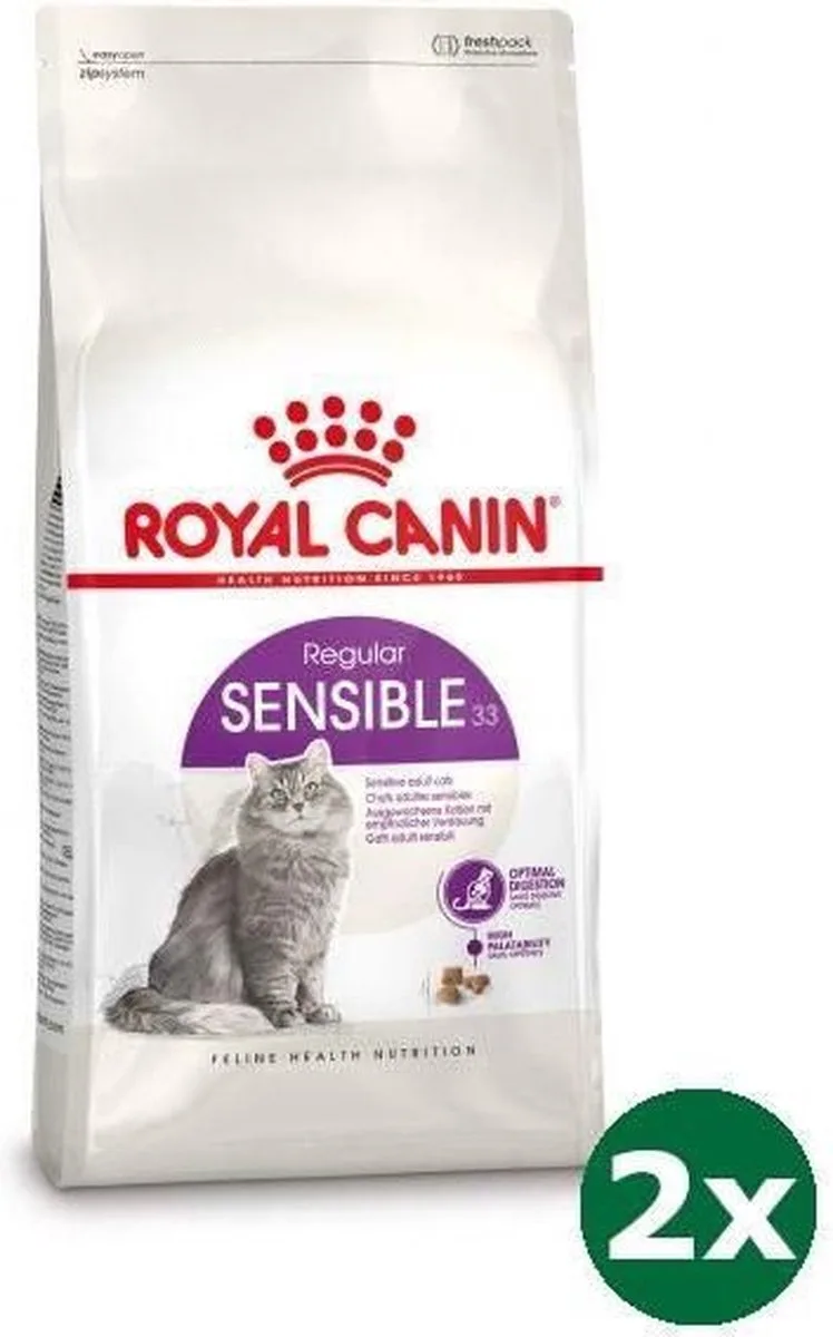 sensible kattenvoer 2x 2 kg by Royal Canin – product photo