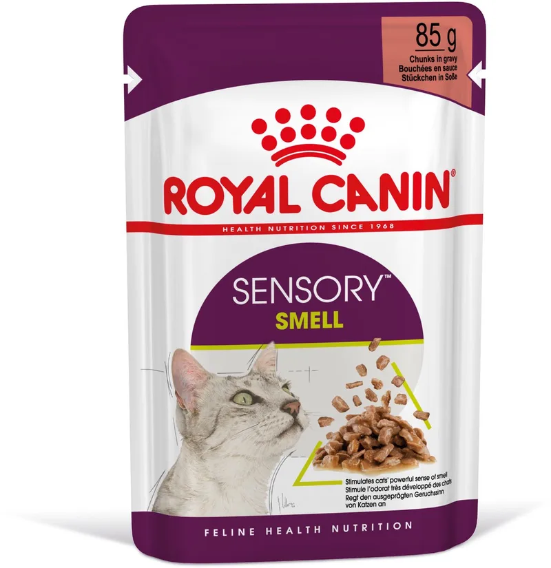 Sensory Smell 12x85 g - In Gravy - Kattenvoer de Royal Canin – photo produit