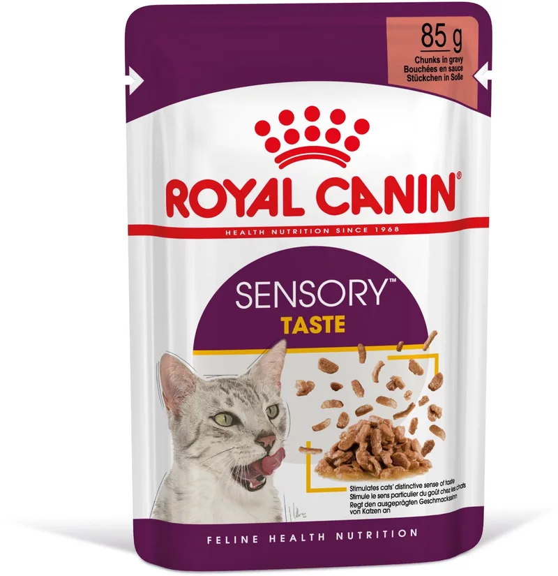 Sensory Taste 12x85 g - In Gravy - Kattenvoer by Royal Canin – product photo