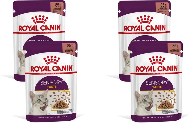 Sensory Taste In Gravy Kattenvoer Nat - 48 x 85 gr de Royal Canin – photo produit