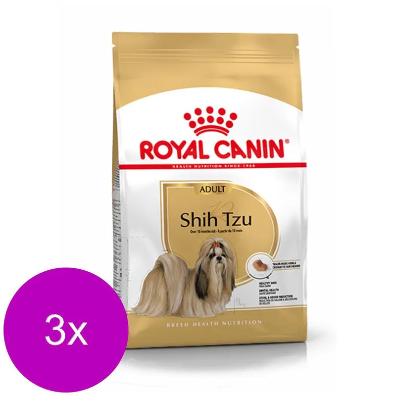 Shih Tzu Adult - Hondenvoer - 3 x 1.5 kg by Royal Canin – product photo
