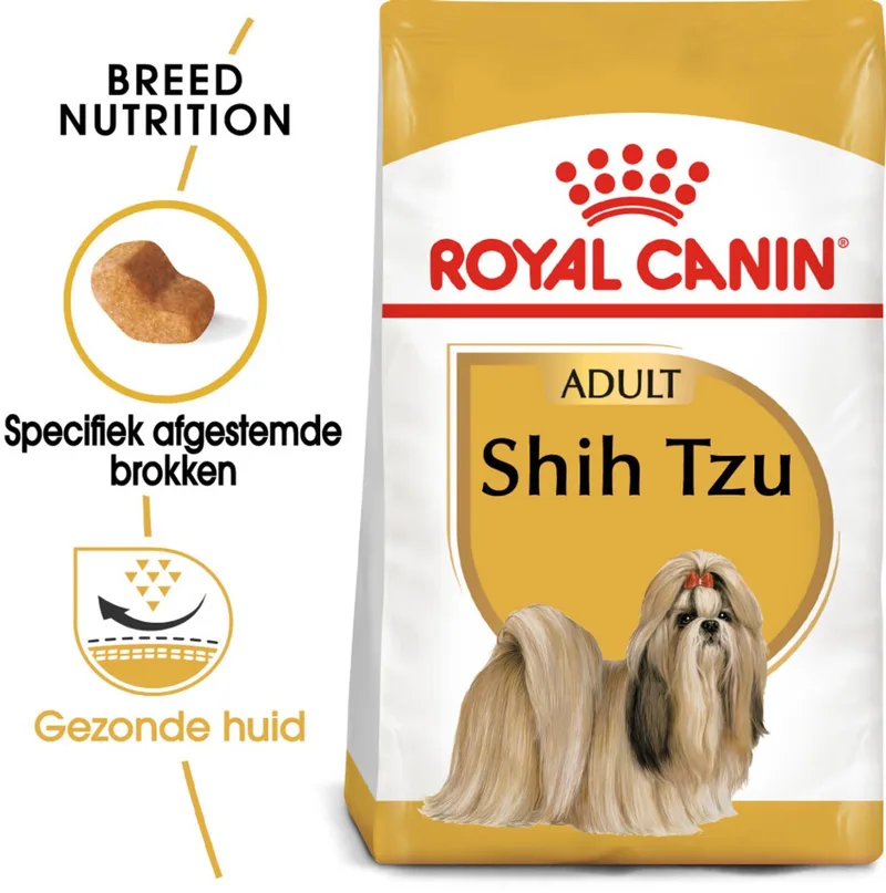 Shih Tzu Adult Hondenvoer - 4 x 3 kg de Royal Canin – photo produit