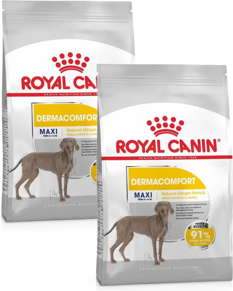 Shn Maxi Dermacomfort - Hondenvoer - 2 x 3 kg de Royal Canin – photo produit