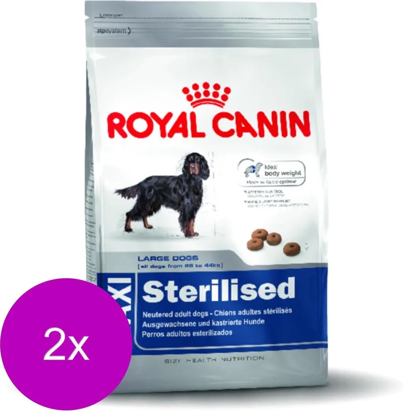 Shn Maxi Sterilised - Hondenvoer - 2 x 12 kg by Royal Canin – product photo