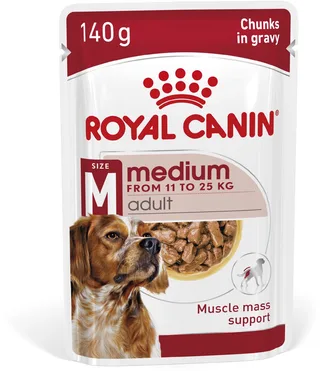 Shn Medium Adult Pouch - 10 x 140 g - Hondenvoer von Royal Canin – Produktfoto 1 von 2