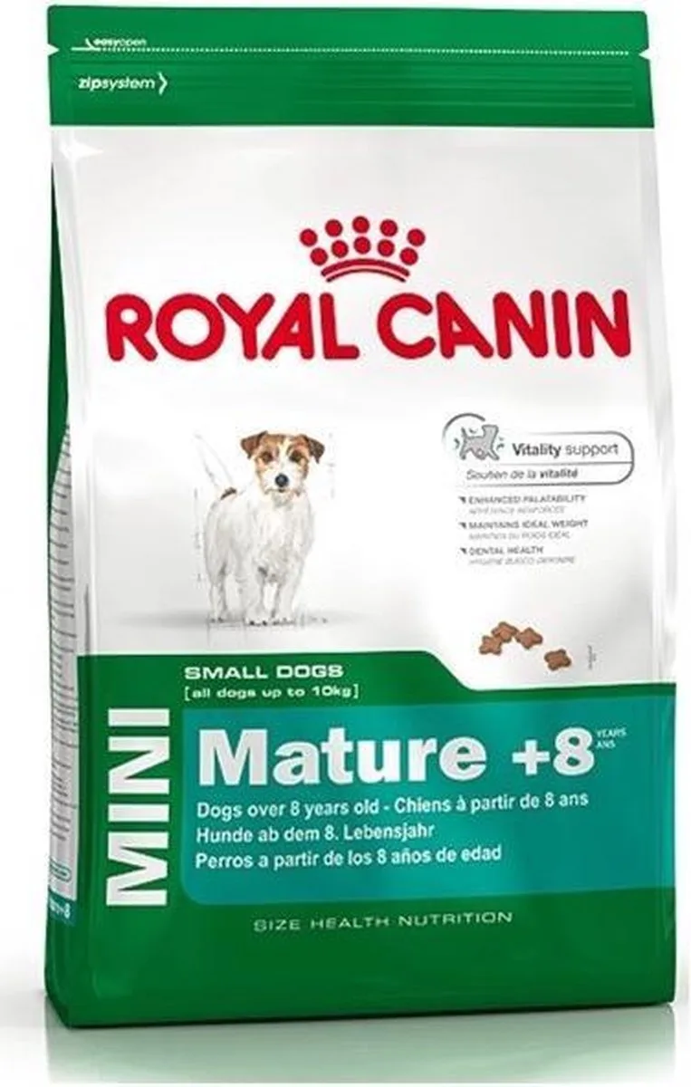 shn mini adult 8 jaar 4 kg van Royal Canin – productfoto