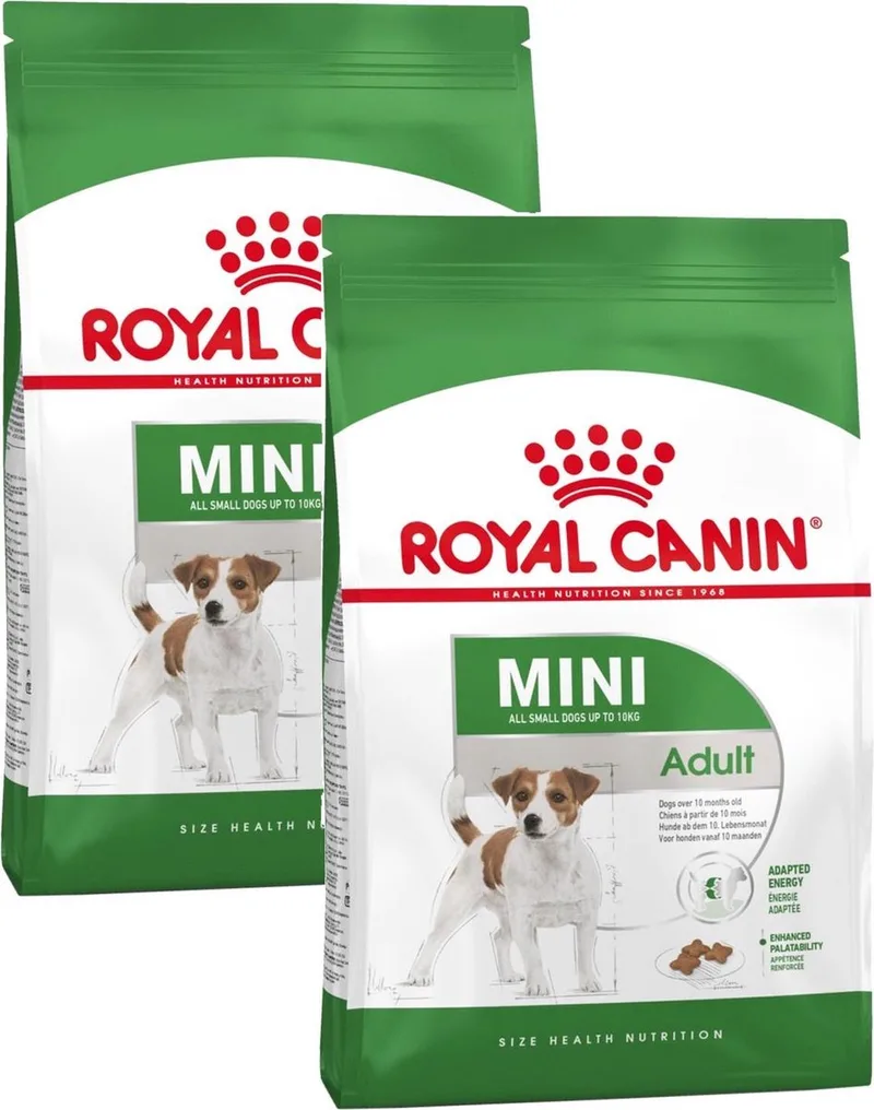 Shn Mini Adult - Hondenvoer - 2 x 4 kg von Royal Canin – Produktfoto
