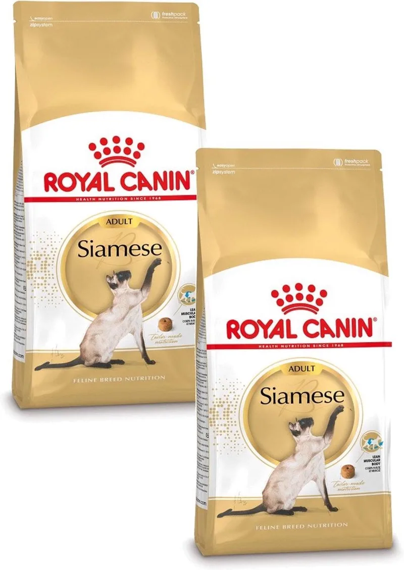 Siamese Adult - Kattenvoer - 2 x 4 kg de Royal Canin – photo produit
